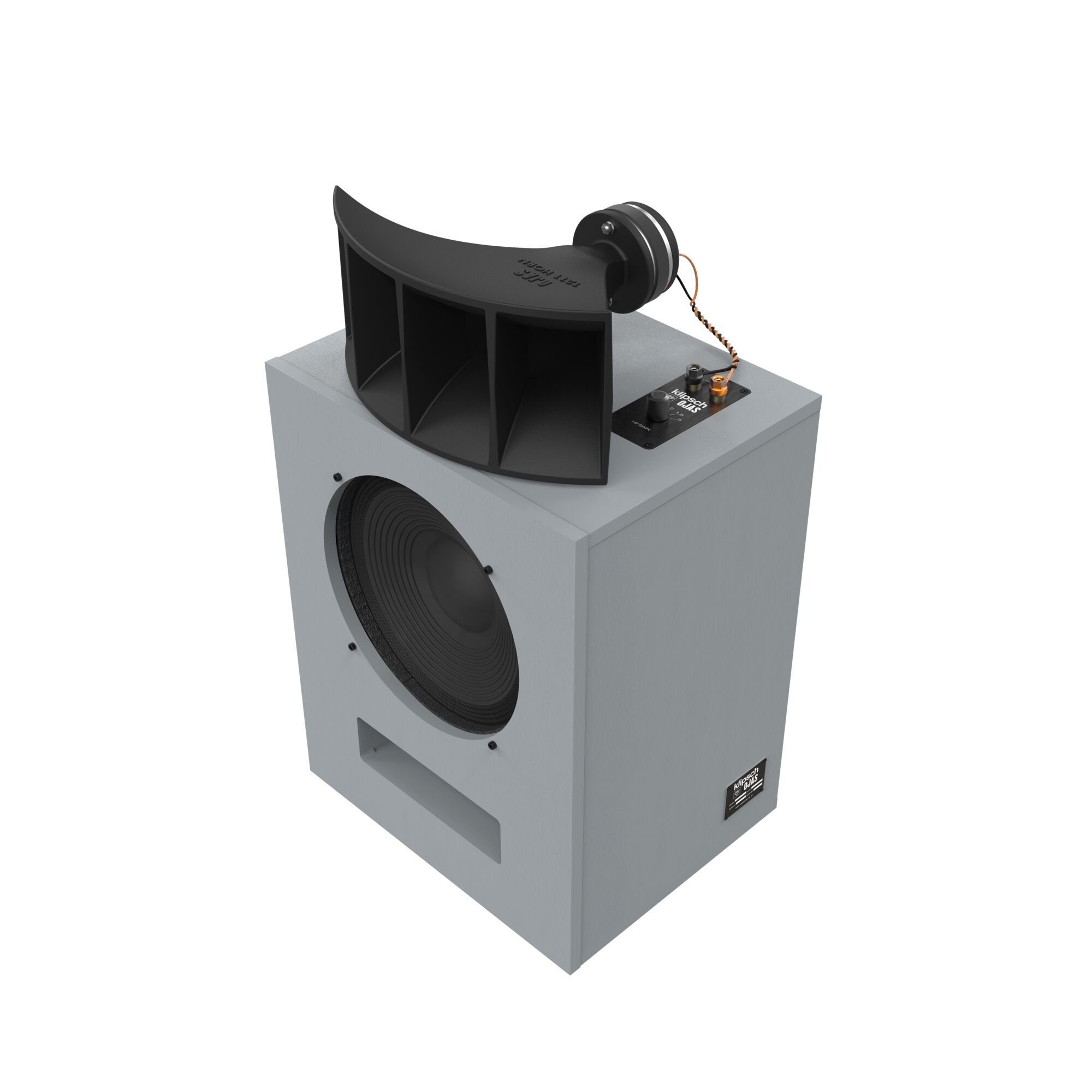 Klipsch x OJAS kO-R1 Multicell Loudspeaker Radial Red Oak Common